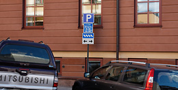 Parkering Stadshusgränd Falun