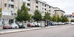 Parkering Trotzgatan Falun